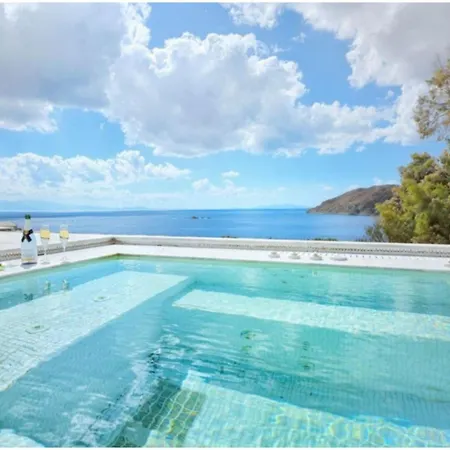 Extravagant Mykonos - 16 Bedrooms - Cronus - Stunning Sea Views - Great For Larger Groups - Kalo Livadi
