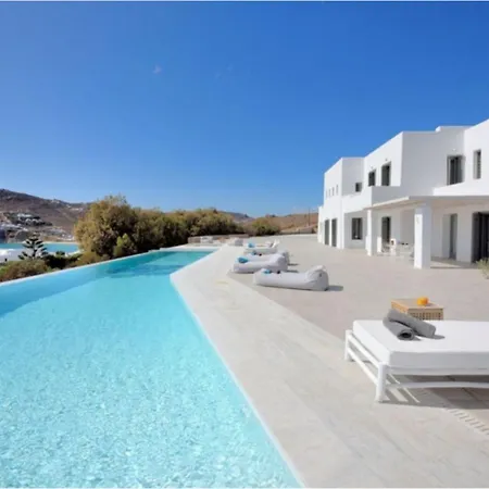 Extravagant Mykonos - 16 Bedrooms - Cronus - Stunning Sea Views - Great For Larger Groups - Kalo Livadi *