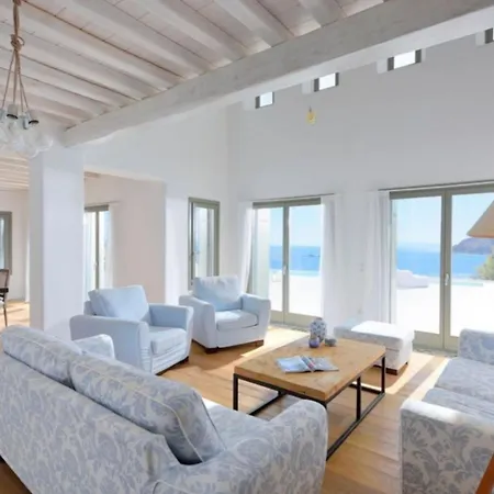 Extravagant Mykonos - 16 Bedrooms - Cronus - Stunning Sea Views - Great For Larger Groups - Kalo Livadi וילה *