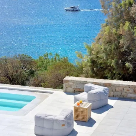Extravagant Mykonos - 16 Bedrooms - Cronus - Stunning Sea Views - Great For Larger Groups - Kalo Livadi קלפטיס
