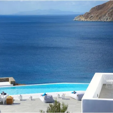 וילה Extravagant Mykonos - 16 Bedrooms - Cronus - Stunning Sea Views - Great For Larger Groups - Kalo Livadi קלפטיס